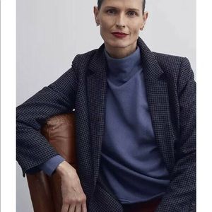 Madewell Hemp Cotton Mock Neck Sweatshirt Size XS